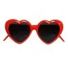 Rote Herz Sonnenbrille