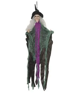 Hexe Mit Positionierbaren Armen & Fetzenkleid -Karneval Universe Verkäufe hexe mit biegsamen armen und fetzenkleid hexe with flexible arms and tattered dress halloween deko 54122 03