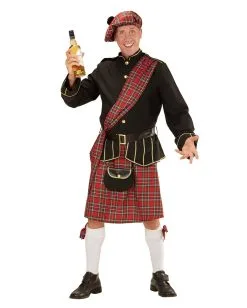 Schotten Highlanderkostüm Mit Tasche 7 Schotten Highlanderkostüm Mit Tasche -Karneval Universe Verkäufe highlander schottenkostuem mit tasche scotsman costume bild3 27037