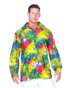 Hippie Batik Herrenhemd