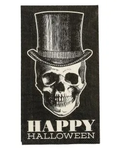 16 Vintage Totenkopf Servietten