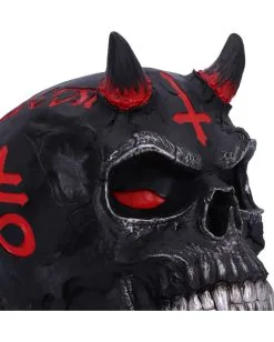 Infernal Teufels Totenschädel 20cm -Karneval Universe Verkäufe infernal teufels totenkopf infernal teufels totenschaedel infernal devil skull gothic deko 54566 06