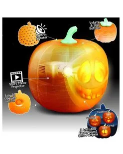 Jabberin Jack Animierter Halloween Kürbis -Karneval Universe Verkäufe jabberin jack sprechender halloween kuerbis jabberin jack animated halloween pumpkin halloween deko und halloween animatronics 51656 4