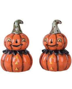 Johanna Parker Salz & Pfefferstreuer Vintage Kürbis