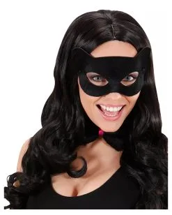 Schwarze Katzenaugen Maske -Karneval Universe Verkäufe katzenaugen samt catwoman maske cateyemask karnevalsmaske sexy katzenaugen 18445 04