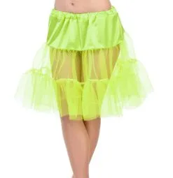 Kinder Petticoat Gelb