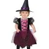 Süße Hexe Kleinkinderkostüm -Karneval Universe Verkäufe kleine hexe babykostuem halloween babykostuem litlle witch baby costume halloween costumes 25097 01