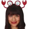 Krebs Haarreif Mit Augen & Scheren -Karneval Universe Verkäufe krabben haarreif mit augen und scheren krebs haarreif lobster hairband with eyes and claws 53403 01