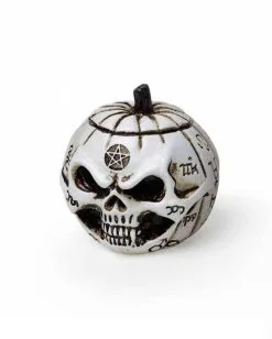 Kürbis Totenkopf Miniatur Figur 3cm -Karneval Universe Verkäufe kuerbis totenkopf miniatur figur kuerbis totenschaedel miniatur figur pumpkin skull miniatur figurine 50853 01