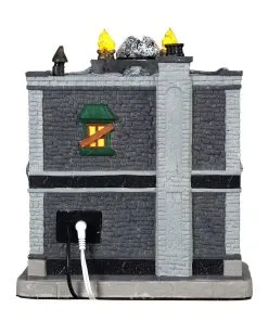 Lemax Spooky Town - Gebrochener Schädel Bar -Karneval Universe Verkäufe lemax spooky town broken skull bar halloween dekoration spooky town gebaeude 53846 04