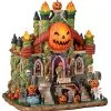 Lemax Spooky Town - Gruft Der Verlorenen Kürbis Seelen -Karneval Universe Verkäufe lemax spooky town crypt of the lost pumpkin souls halloween dekoration spooky town gebaeude 53842 01