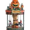 Lemax Spooky Town - Unheimliches Grusel Karussell -Karneval Universe Verkäufe lemax spooky town eerie go round halloween dekoration spooky town accessoire 53849 01