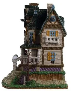 Lemax Spooky Town - Spukhaus Auf Dem Hügel -Karneval Universe Verkäufe lemax spooky town the haunted knoll halloween dekoration spooky town gebaeude kaufen 53890 02