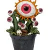 Halloween Pflanze Mit Leuchtendem Augapfel 22cm -Karneval Universe Verkäufe leuchtende augapfel halloween pflanze 22cm lighted resin potted halloween critter fleischfressende pflanze deko 54267