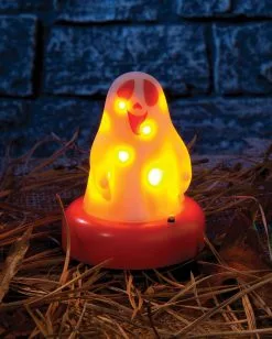 Orange Leuchtendes Halloween Gespenst -Karneval Universe Verkäufe leuchtendes grusel gespenst orange 37470 1