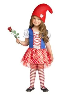Little Miss Gnome Kinderkostüm