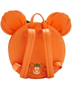 Disney Glow Face Minnie Pumpkin Rucksack Loungefly 9 Disney Glow Face Minnie Pumpkin Rucksack Loungefly -Karneval Universe Verkäufe loungefly disney glow face minnie pumpkin rucksack minnie mouse halloween accessoires 53809 3