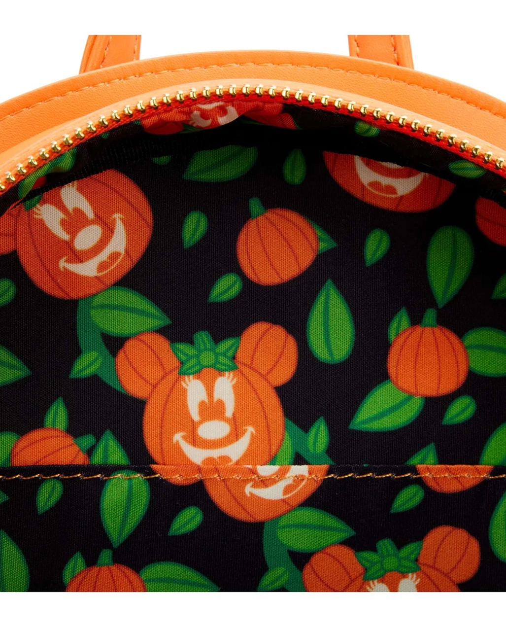 Disney Glow Face Minnie Pumpkin Rucksack Loungefly 7 Disney Glow Face Minnie Pumpkin Rucksack Loungefly – Bild 5