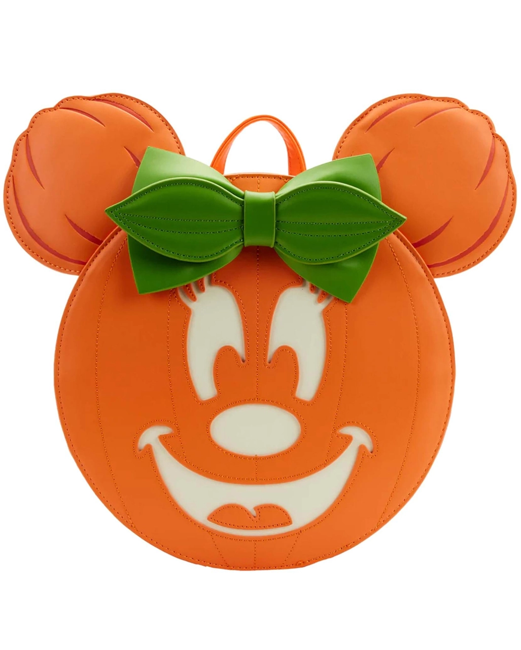 Disney Glow Face Minnie Pumpkin Rucksack Loungefly 3 Disney Glow Face Minnie Pumpkin Rucksack Loungefly