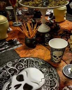 Mini Hexenkessel 12er Packung -Karneval Universe Verkäufe mini hexenkessel halloween hexenkessel trick or treat koerbchen suesses oder saures geschenk kessel 19461 1