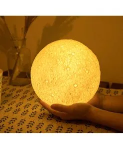 Mondlicht Mit Farbwechsel & Fernbedienung -Karneval Universe Verkäufe mond nachtlicht mit farbwechsel fernbedienung moon light with color changing remote control wohn ambiente 52410 04