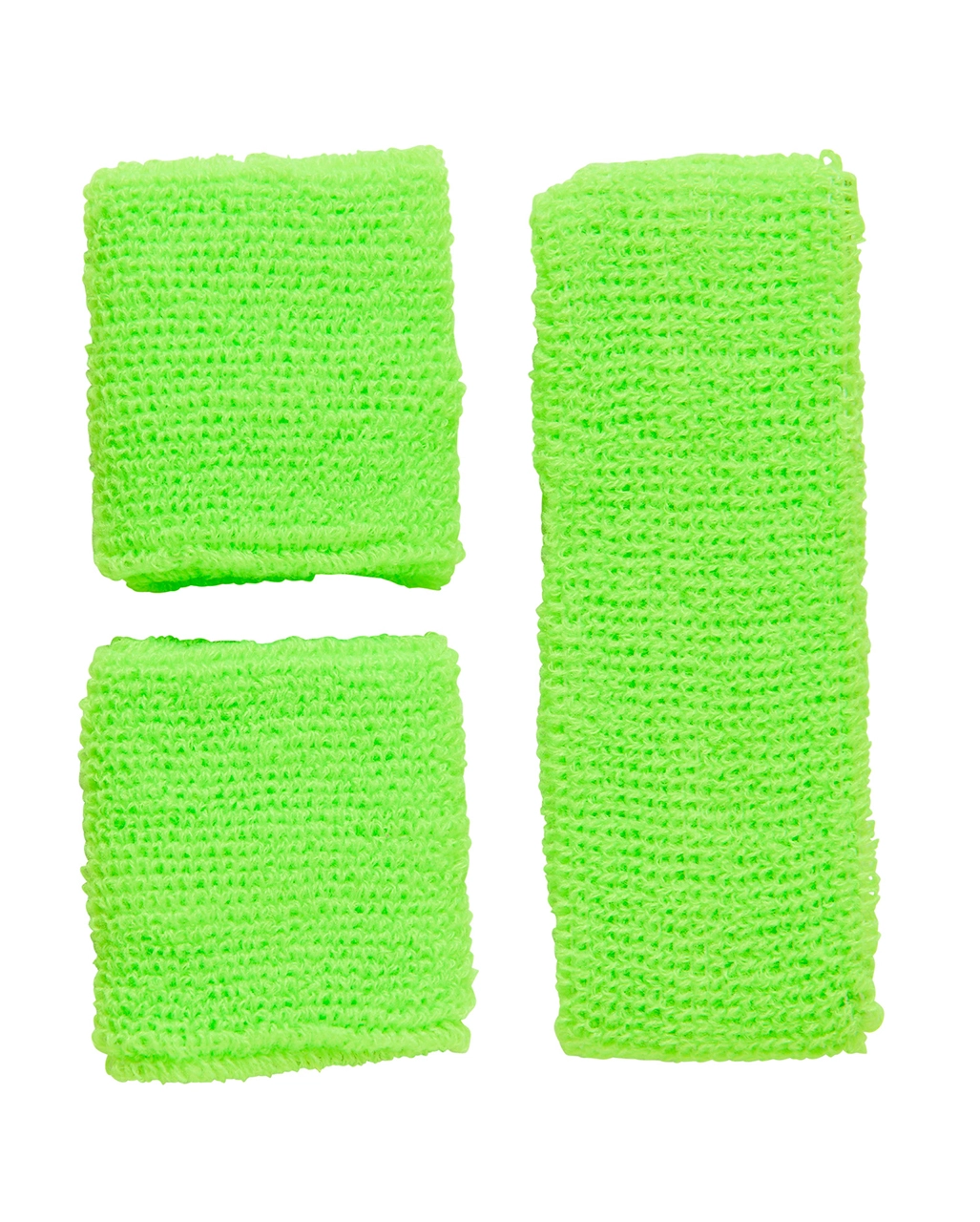 Schweißband Set Grün Als Verkleidungs Accessoires 3 Schweißband Set Grün Als Verkleidungs Accessoires