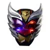 Kinder Maske Roboter Mit Licht -Karneval Universe Verkäufe ninja krieger maske mit licht ninja kunststoff maske beleuchtet faschingsmaske 28723 1