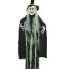 Alte Hexe Hängedekoration XXL Grün -Karneval Universe Verkäufe old witchy xxl haengedekoration gruen 38378