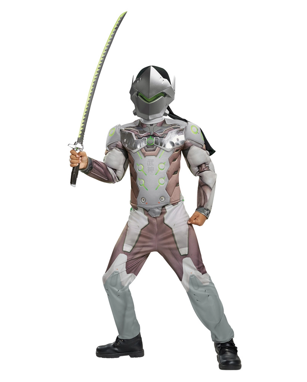 Overwatch Kinderkostüm Genji 3 Overwatch Kinderkostüm Genji