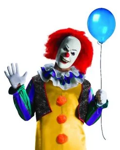 Original Pennywise Kostüm Deluxe -Karneval Universe Verkäufe pennywise kostuem deluxe es verkleidung horrorclown deluxe adult pennywise costume it 31202 02
