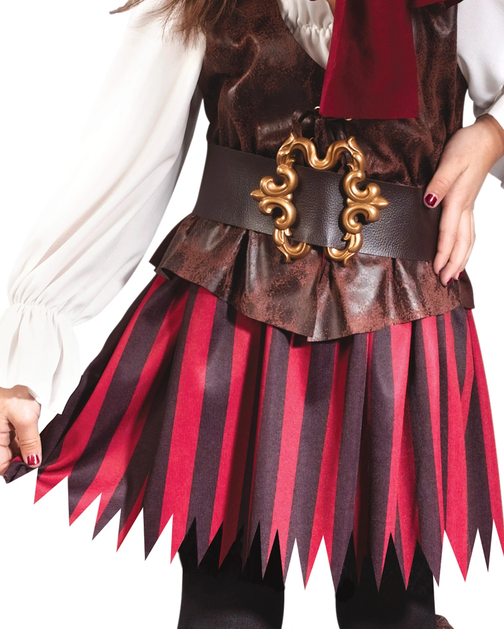 Kleine Piratin Kinderkostüm 5 Kleine Piratin Kinderkostüm – Bild 3