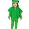 Froschkönig Kostüm Für Kleinkinder -Karneval Universe Verkäufe plueschumhang frosch kinderkostuem frosch froschkostuem maerchenkostuem fuer kinder plush cape frog 8800971 1