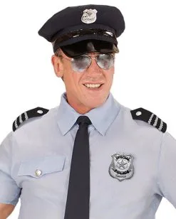 Cop Kostümzubehör Set 4-tlg. -Karneval Universe Verkäufe polizistem kostuemzubehoer set polizei uniform zubehoer police set 29372 3