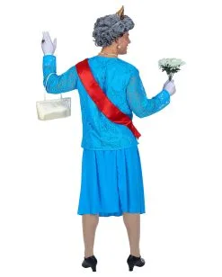 Queen Elizabeth Herrenkostüm -Karneval Universe Verkäufe queen elisabeth maennerkostuem queen elisabeth male costume drag queen kostuem 36845 02