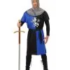 Ritterkostüm Blau/schwarz Gr. M 1 Ritterkostüm Blau/schwarz Gr. M -Karneval Universe Verkäufe ritterkostuem blau schwarz mittelalterkostuem herrenkostuem templerkostuem knight costume bild1 15900 2