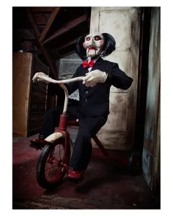 SAW Puppe Billy -Karneval Universe Verkäufe saw billy puppe originale horrorfilm sammler puppe aus james wans saw lizenzierte horrorpuppe fuer jig saw fans 28972 6