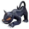Schwarze Katze Aufblasbar 150cm -Karneval Universe Verkäufe schwarze aufblasbare hatze halloween dekoration black inflatable cat halloween decoration 51767 01