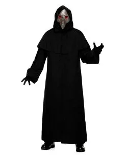 Horror Robe Für Erwachsene Schwarz