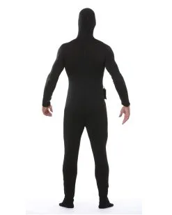 Schwarzer Ganzkörperanzug Mit Licht -Karneval Universe Verkäufe schwarzer skinsuit mit licht fuer herren leuchtender strichmaennchen overall strichmaennchen kostuem 24890 02
