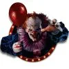 3D Deko Folie Horror Clown Selbstklebend 2 3D Deko Folie Horror Clown Selbstklebend -Karneval Universe Verkäufe selbstklebende 3d deko folie horror clown self adhesive 3d deco foil horror clown halloween wanddekoration 53251