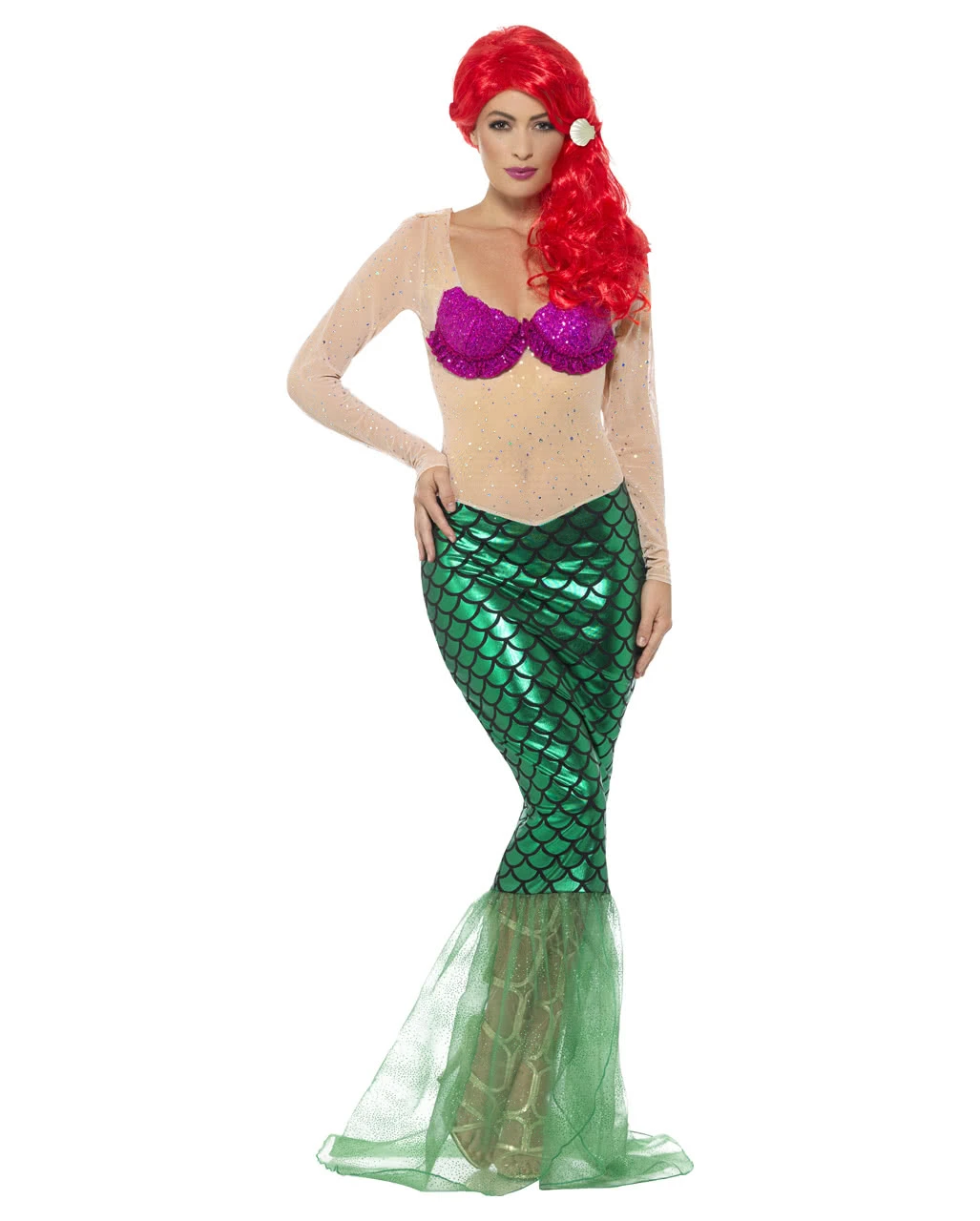 Deluxe Kostüm Sexy Meerjungfrau 4 Deluxe Kostüm Sexy Meerjungfrau – Bild 2