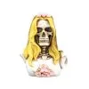 Skelett Braut Statue 11cm -Karneval Universe Verkäufe skelett braut bueste halloween und gothic deko skeleton bride bust 53504