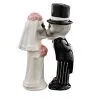 Skelett Hochzeitspaar Salz & Pfefferstreuer -Karneval Universe Verkäufe skelett braut und braeutigam als salz und pfefferstreuer skeleton brid and groom as salt and pepper shaker 54672 01