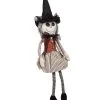 Plüsch Kantenhocker Skelett Frau 66cm -Karneval Universe Verkäufe skelett frau pluesch kantenhocker 66cm skeleton woman plush shelf sitter kantenhocker deko halloween 54151