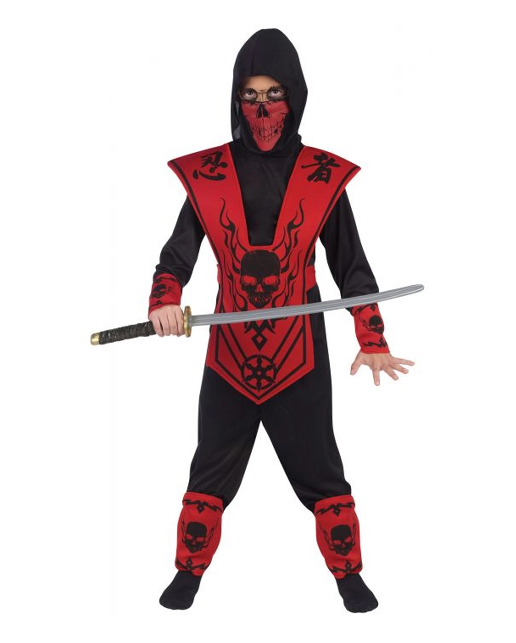 Ninja Skull Lord Kinderkostüm 3 Ninja Skull Lord Kinderkostüm
