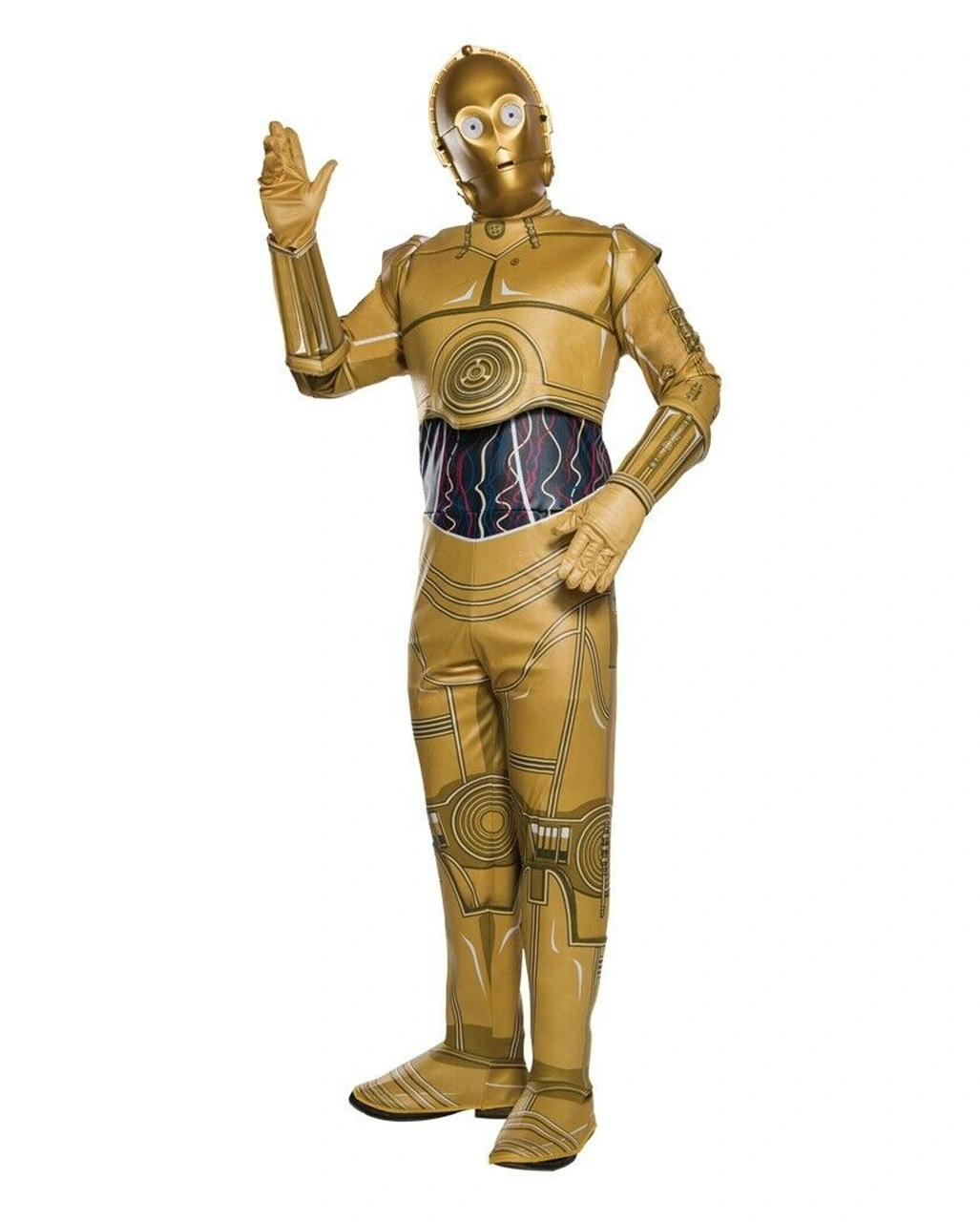 Star Wars Classic C-3PO Erwachsenen Kostüm Onesize 3 Star Wars Classic C-3PO Erwachsenen Kostüm Onesize