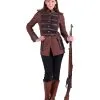 Braune Steampunk Damenjacke -Karneval Universe Verkäufe steampunk damenjacke braun steampunk kostuemzubehoer 27212