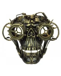Steampunk Totenschädel Maske