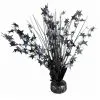 Sternen Glitter Tischaufsteller Schwarz -Karneval Universe Verkäufe sternen glitter tischdeko schwarz black tinsel centerpiece and balloonweight halloween und gothic deko 39745