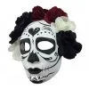 Sugar Skull Maske Mit Blumen -Karneval Universe Verkäufe sugar skull maske mit blueten sugar skull maske mit blumen dia de los muertos maske 50516 03